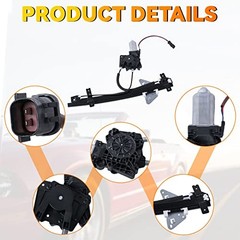 Front Right Passenger Side Power Window Regulator with Motor Assembly –