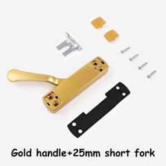 Left right Universal Aluminum Alloy Internal & External Flat Handle For Window