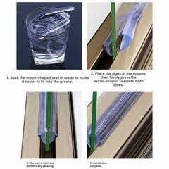 PVC Window & Door Wedge Gasket Glazing Rubber Repair Draught Seal 2mm – 5mm
