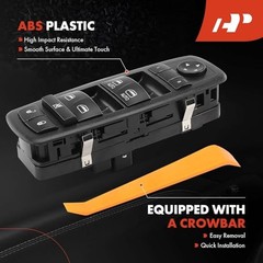 Front Driver Side Master Power Window Switch Compatible with Chrysler