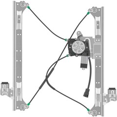 Front Driver Side Power Window Regulator with Motor (2 Pins) Front Driver (LH)