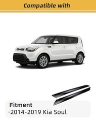 Windshield A-Pillar Trim Molding Set Compatible with 2014-2019 Kia Soul, Left