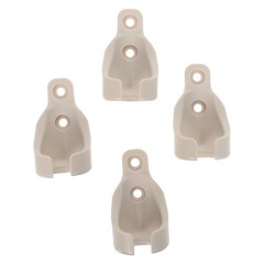 4Pcs Windproof Plastic Roller Blind Hold Down Clips for Outdoor Use