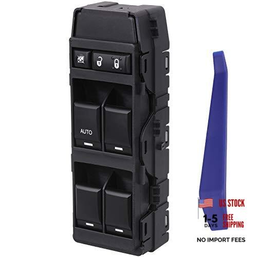 Power Window Switch Front Left Driver Side – Compatible with 2008-2013 Dodge