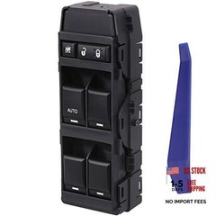 Power Window Switch Front Left Driver Side – Compatible with 2008-2013 Dodge