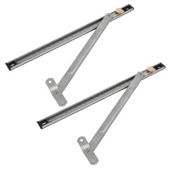 300mm 12″ Length 304 Stainless Steel Casement Window Friction Hinge 2 Bar 2pcs