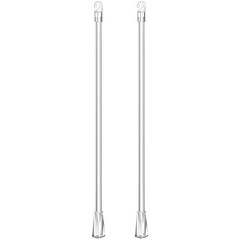 2 Pcs Blind Slats Replacement Vertical Curtain Pull Rod Wand Opener Stick