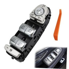 Master Power Window Switch Button Front Left Driver Side Fit for Mercedes-Benz