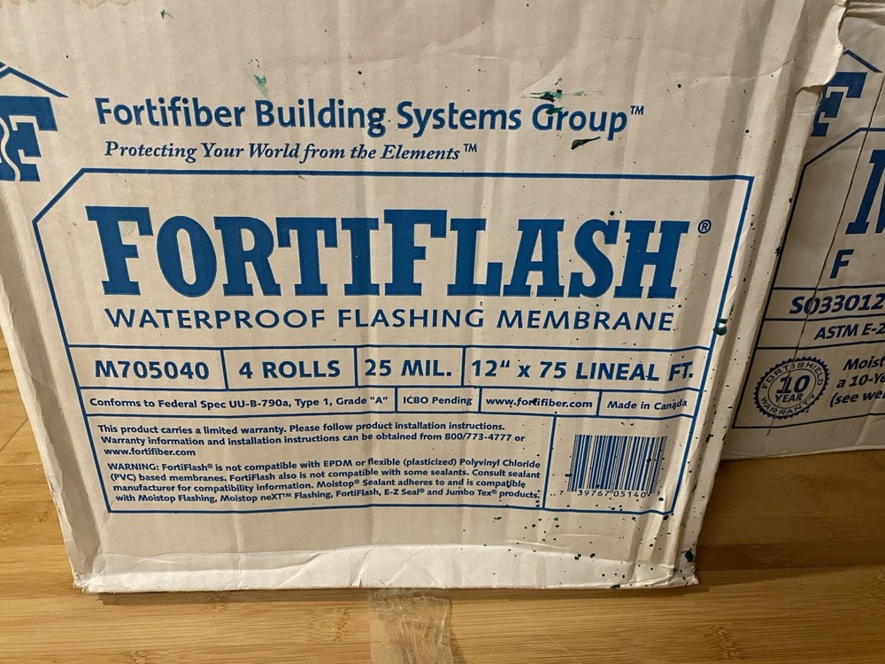 Fortiflash Waterproof Membrane 5 Pack Box – M 705040