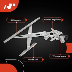 Power Window Regulator with Motor Front Driver Side Compatible with Lexus GS