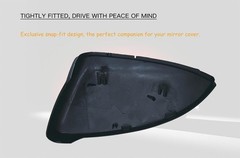 Driver Side Mirror Cover Cap Compatible with Golf 7 MK7 Size: Left Driver Side