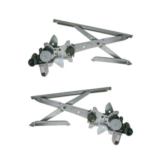 Front Power Power Window Regulator & Motor Assembly Set Compatible WRA07871