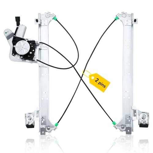 Rear Left Driver Side Power Window Regulator with Motor Assembly Replacement