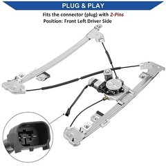 741-428 Power Window Regulator and Motor Assembly Front Left Driver Side