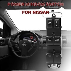 Master Power Window Switch Compatible with Nissan Titan 2004-2015 | Fit for