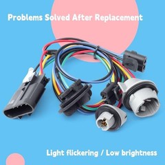 25842432 Headlamp Wiring Harness Front Right or Left Side Replacement for