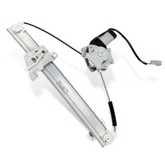 Driver Side Power Window Regulator With Motor Rear Left – Black/White