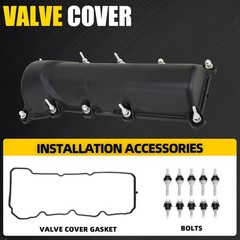 Right Valve Cover Compatible with 2004-2010 Dodge Dakota 2004-2010 Dodge RAM …