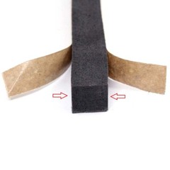 Neoprene Foam Buffer Strip Self-Adhesive Foam Tape 9x10mm Sealing Strip