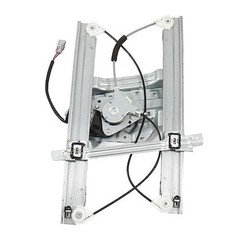 Driver Side Power Window Regulator With Motor Front Left Black/White