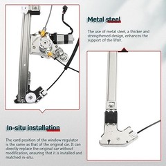Power Window Regulator Rear Left Driver Side fit for 2004-2008 for Ford for F