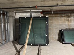 Brand New Commercial Windows (6’x6′ and 3’x6′) black and white available
