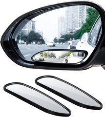 Blind Spot Mirror, 5″ Wide Horizontal Viewing Angle Side Mirror Blindspot Can Up