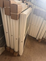 White Vinyl Single Hung Window 24×36 2×3 Double Pane Argon New Replacement