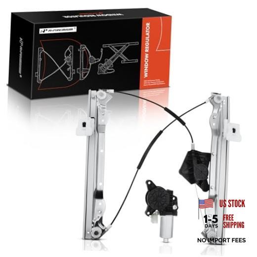 Front Driver Side Power Window Regulator with Motor (6-Pin) | for Dodge