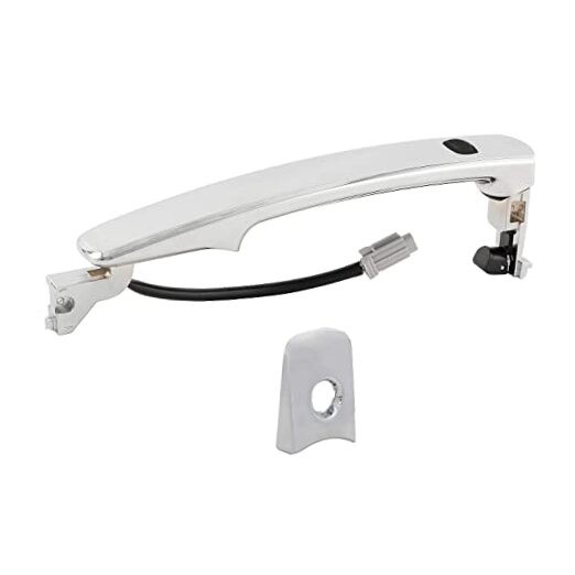 Deal Chrome Exterior Door Handle w/Key Hole, Front Driver Left Side,