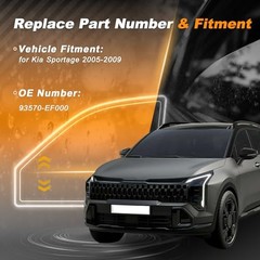1 AUTODOWN Power Window Switch for Kia Sportage 2005-2009 Window Control