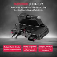 Power Door Lock Actuator Front Right Driver Side Compatible with 813203W010