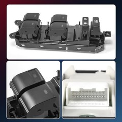 Power Window Switch Compatible with Toyota Prius 2010-2015, Camry 2010-2011,