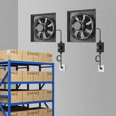 High-Speed 12″ Exhaust Fan, 720 CFM for Home, Garage & Commercial Use