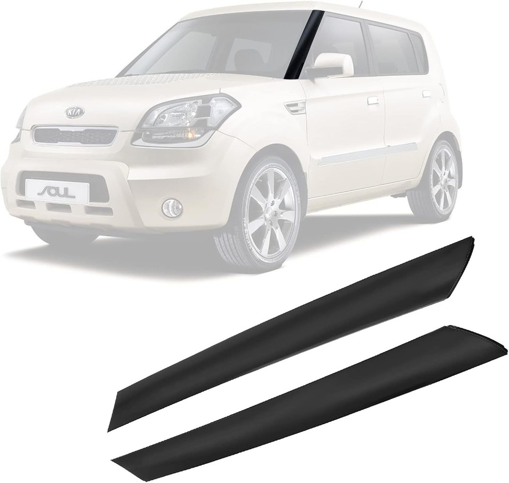 Windshield A Pillar Trim Molding Set for Kia Soul 2010-2013 Left Right