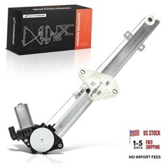 Power Window Regulator with Motor Front Driver Side Compatible with Honda