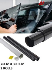 1% Pro Limo Black Car Home Window Tint Roll 6m X 76cm Film Tinting