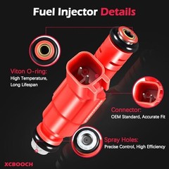 Fuel Injectors Set of 8 Compatible with Dodge for Dakota Durango Ram 1500 2001