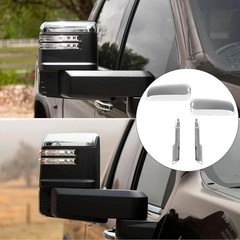 Tow Mirror Caps Replacement for 2020 2021 2022 2023 2024 2500HD 3500HD Chrome