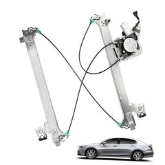 741-578 Rear Left Window Regulator with Motor Assembly 2 Pins for Chevy