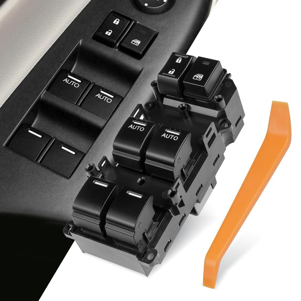 Front Left Side Power Master Window Switch Compatible with Honda Accord Sedan