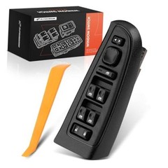 15883323 Front Driver Side Master Power Window Switch & Bezel Compatible with