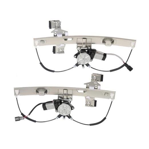 Rear Left+Rear Right Power Window Regulator with Motor 2004-2008 for Pontiac
