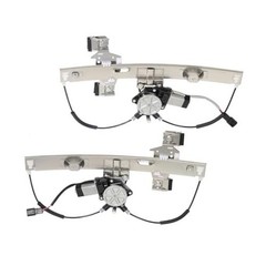 Rear Left+Rear Right Power Window Regulator with Motor 2004-2008 for Pontiac