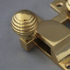 Brass Beehive Sash Window Fastener