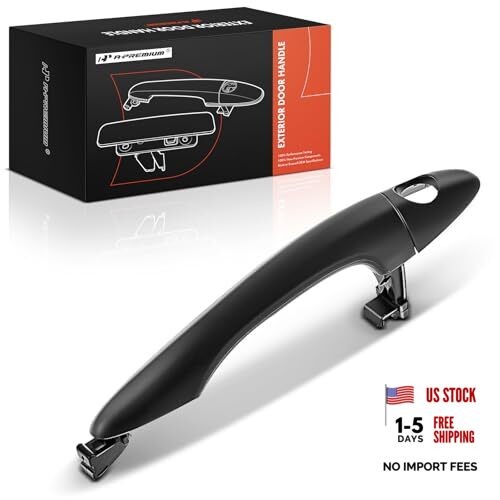 Front Left Driver Side Exterior Door Handle Compatible with Kia Sportage 2011