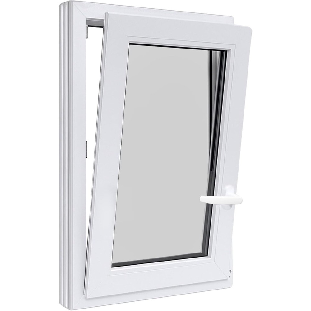 Tilt & Turn, Basement Egress Window, In-swing, White