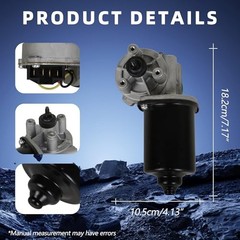 Front Windshield Wiper Motor 55155043 Compatible with Dodge Ram 1500 2500 3500