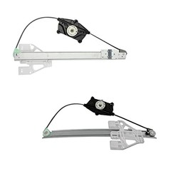 Rear Power Window Regulator Set Compatible with 2009-2016 Audi A4 2013-2016