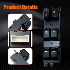 93570-B2010CA Master Power Window Switch for Kia Soul 2014-2019 – Front